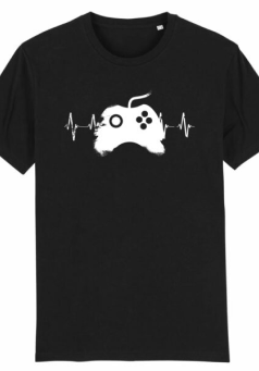 T-shirt Manette noir