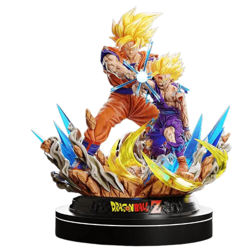 Figurine Duel Épique de Saiyans 1